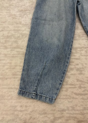 Erkek-Kız Çocuk Bol Kesim kot Pantolon - Görsel 3