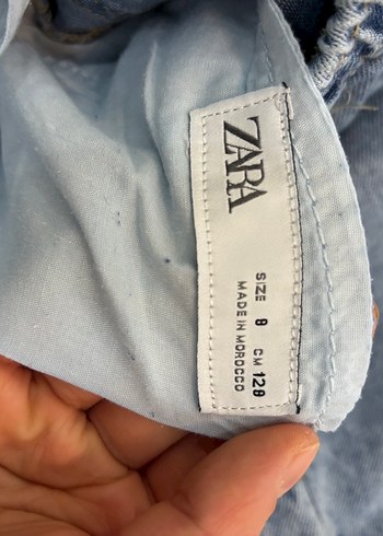 Erkek-Kız Çocuk Bol Kesim kot Pantolon - Görsel 5