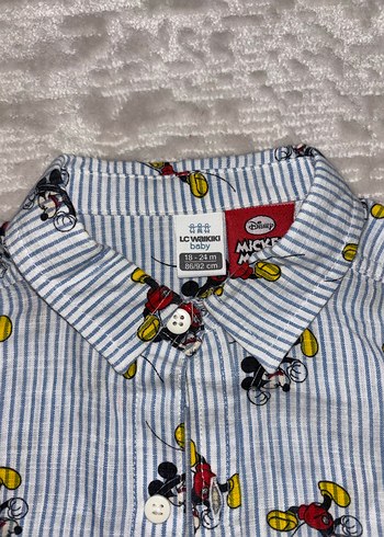 Erkek Çocuk Renkli Baskılı Uzun Kollu Gömlek - Görsel 3