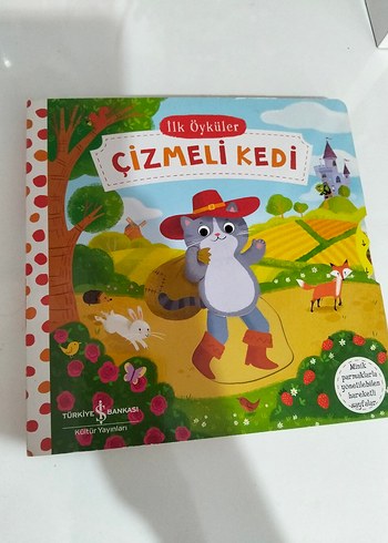Çizmeli Kedi İlk Öyküler Kitabı hareketli kıtap