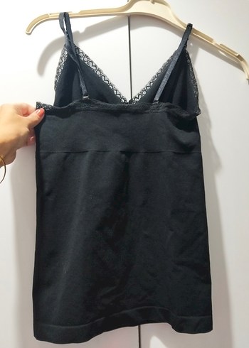 Siyah Dantelli Korse atlet - Görsel 2