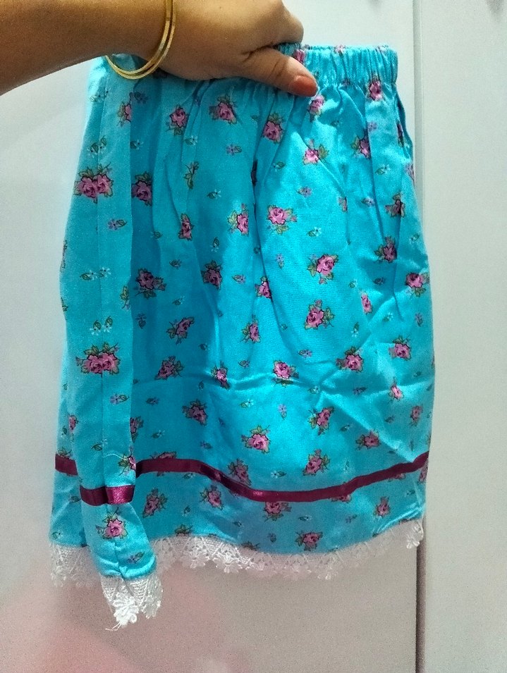 Renkli pareo etek  Nakışlı - Görsel 3