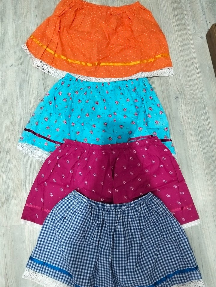 Renkli pareo etek  Nakışlı - Görsel 2