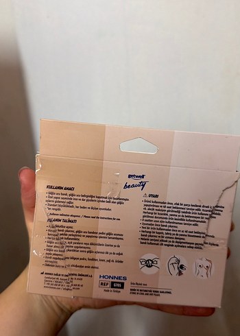 Ten Rengi Göğüs Ucu Kapatıcı Bant 24'lü - Görsel 3