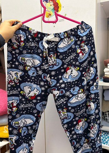 Renkli Baskılı Kadın Pijama Altı - Görsel 2