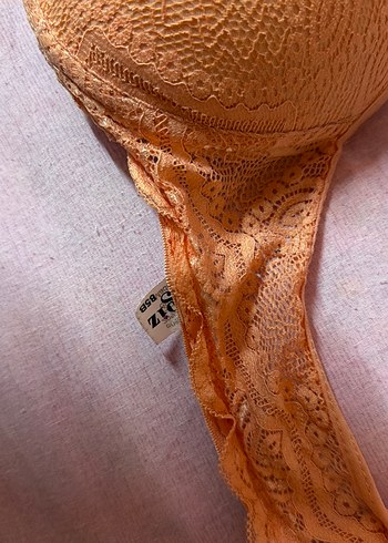 Bej Vintage Dantel Bohem Sütyen - Görsel 3