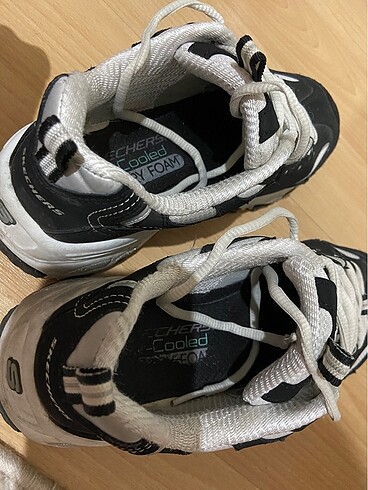 36 Beden siyah Renk Skechers d lites ayakkabı