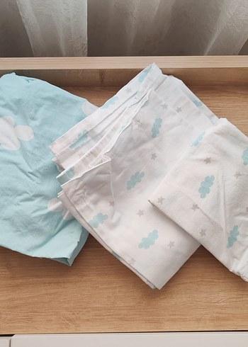 IKEA Yurtdışı Pamuk Mavi Baskılı Çocuk Nevresim Seti - Görsel 4