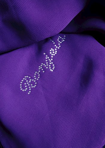 Püsküllü Renkli Krep Şifon Kadın Şalları - Görsel 4