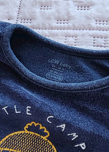 Mavi Uzun Kollu Bebek Takımı - Görsel 5