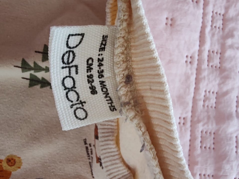 DeFacto Kahverengi Baskılı Erkek Bebek Takımı - Görsel 5