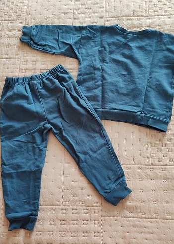 DeFacto Mavi Uzun Kollu Erkek Bebek Takım - Görsel 5