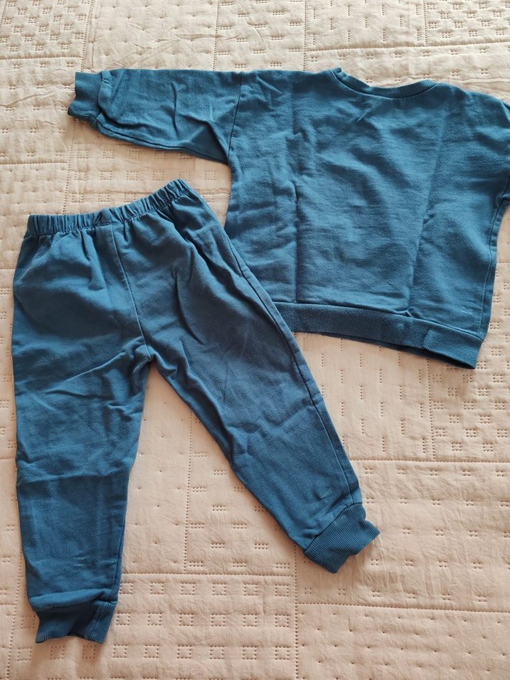 DeFacto Mavi Uzun Kollu Erkek Bebek Takım - Görsel 5