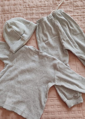 Gri Erkek Bebek Takım - Görsel 2