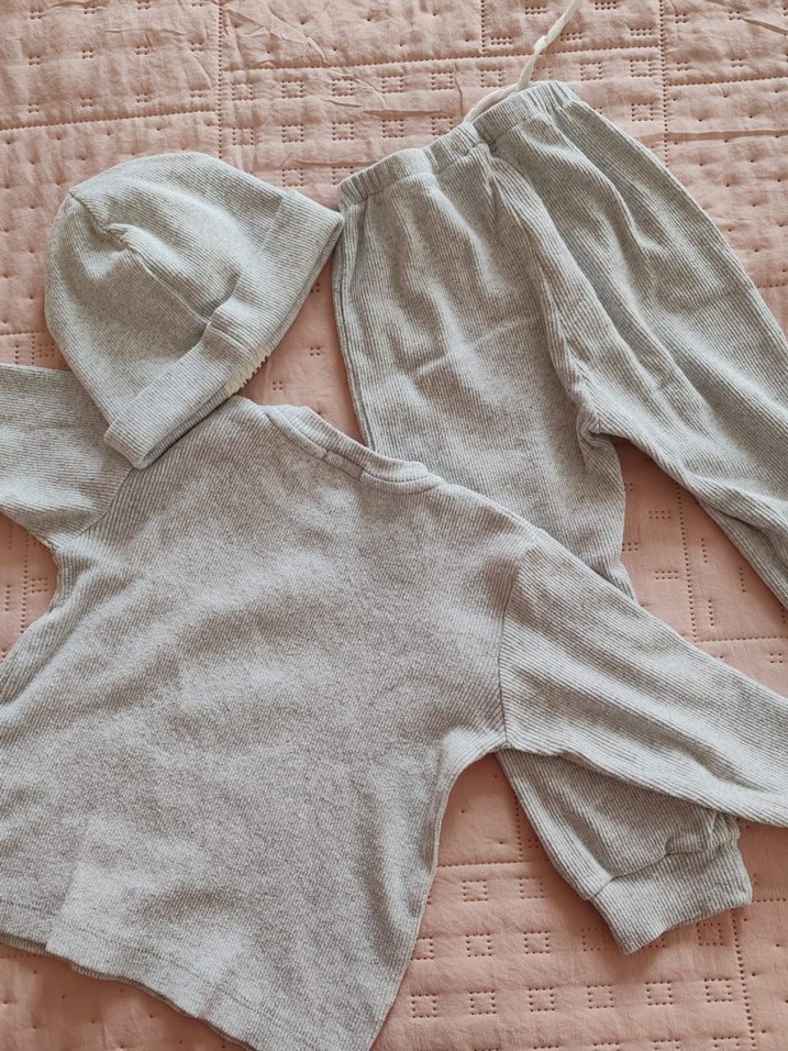 Gri Erkek Bebek Takım - Görsel 2