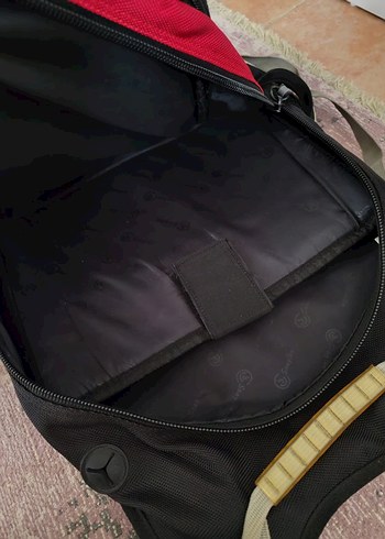 Kırmızı Sırt Bilgisayar Çantası - Görsel 6