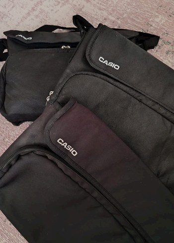 Casio Siyah Fermuarlı Çanta - Görsel 3