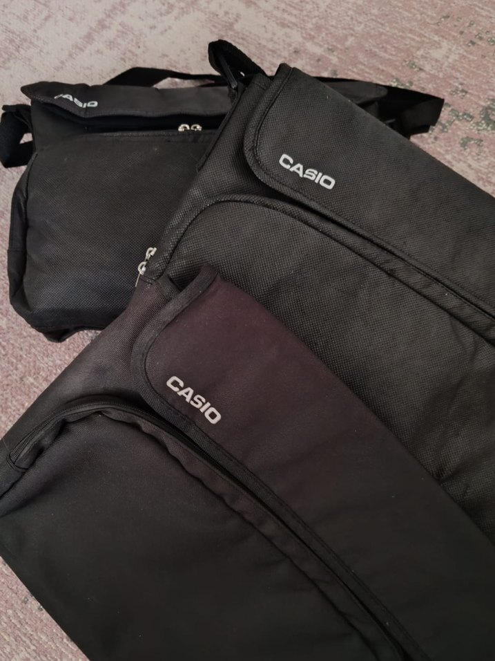 Casio Siyah Fermuarlı Çanta - Görsel 3