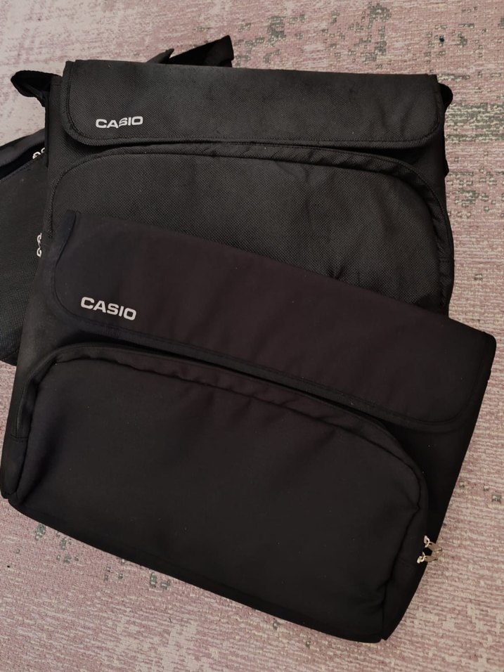 Casio Siyah Fermuarlı Çanta - Görsel 2