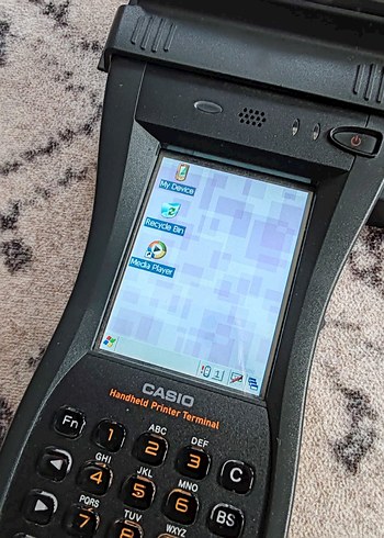 Casio Siyah Endüstriyel El Terminalleri - Görsel 3