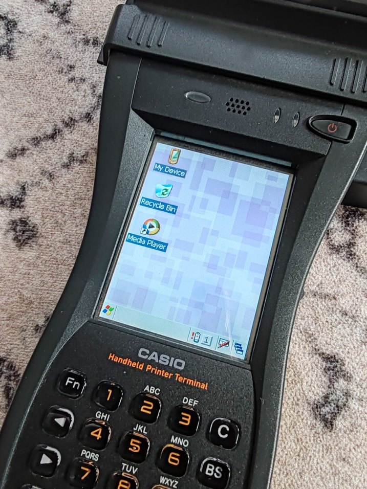 Casio Siyah Endüstriyel El Terminalleri - Görsel 3