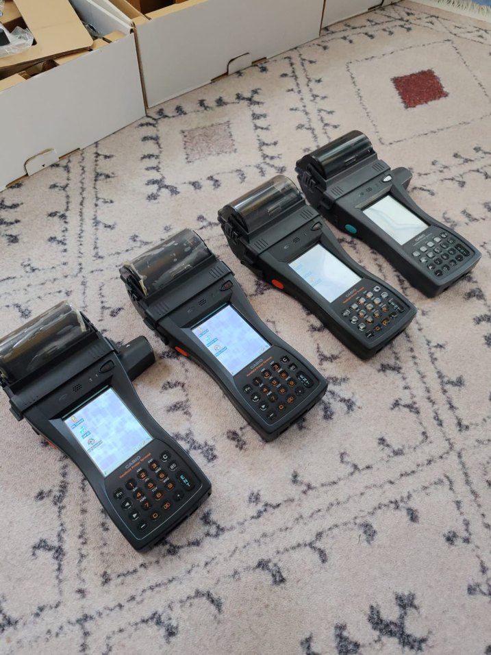 Casio Siyah Endüstriyel El Terminalleri - Görsel 2