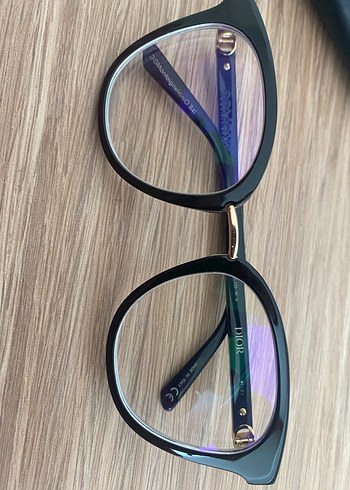 Dior Siyah Parlak Şeffaf Kadın Gözlüğü - Görsel 5