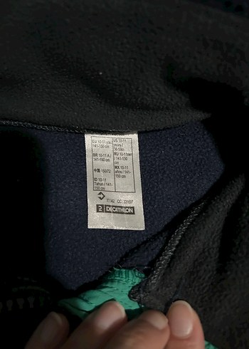 Fermuarlı Lacivert Polar Mont - Görsel 2