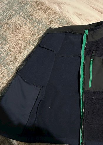 Fermuarlı Lacivert Polar Mont - Görsel 3