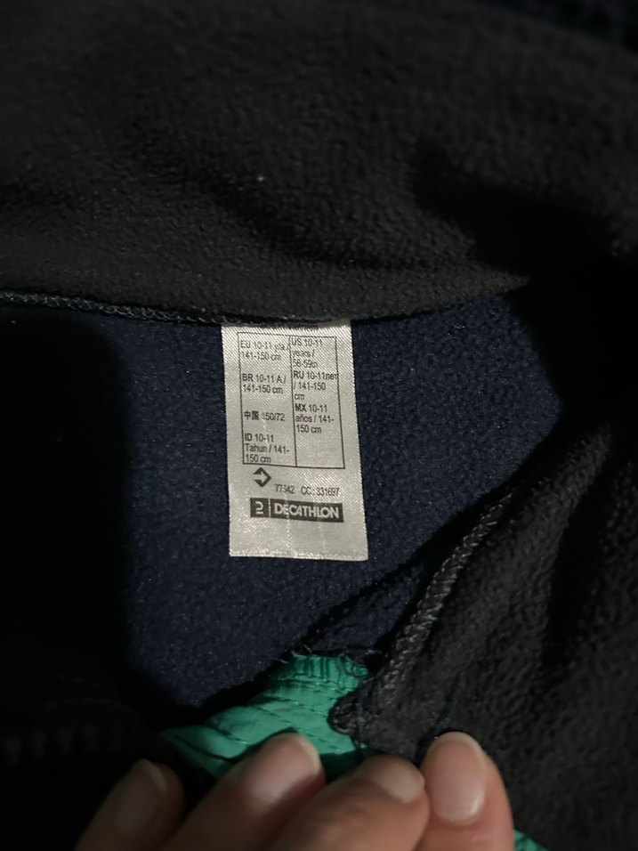 Fermuarlı Lacivert Polar Mont - Görsel 2