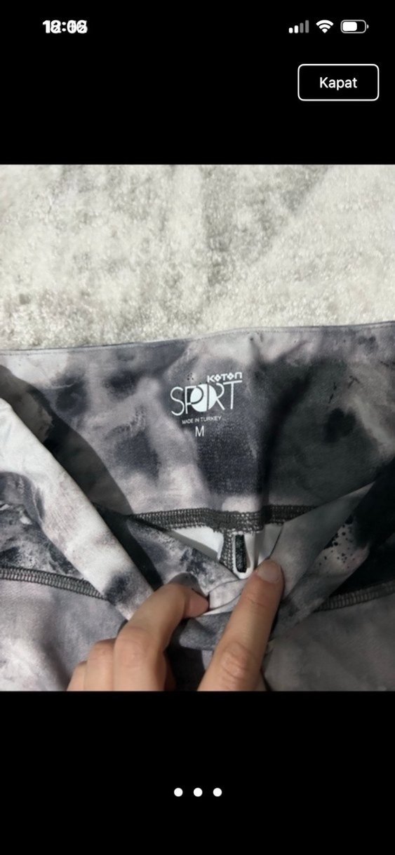 Kadın desenli tayt - Görsel 2