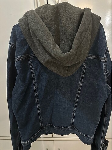 m Beden lacivert Renk Mavi jeans Kot Ceket