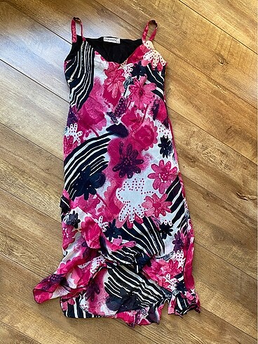 American Vintage yazlık pembe elbise
