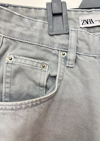 Zara Mavi Kadın Pantolon - Görsel 5