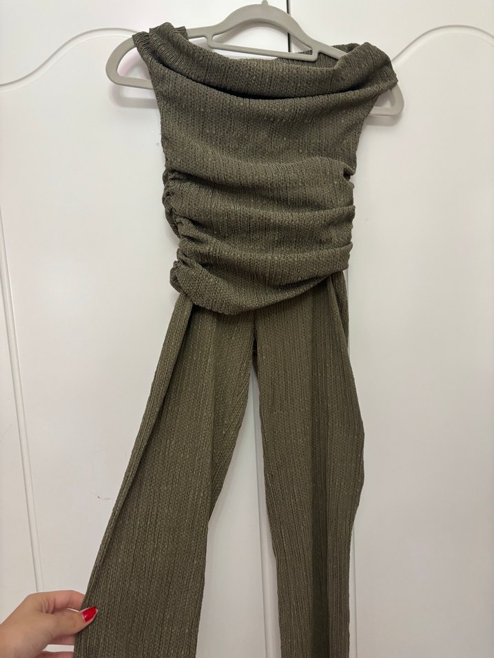 H&M Kadın Keten Takım - Görsel 3