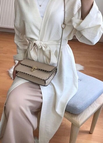 Twin Desig marka Keten kimono