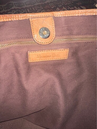 Beden kahverengi Renk Massimo Dutti deri çanta