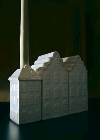 Beyaz Dekoratif Ev Biblosu - Görsel 3