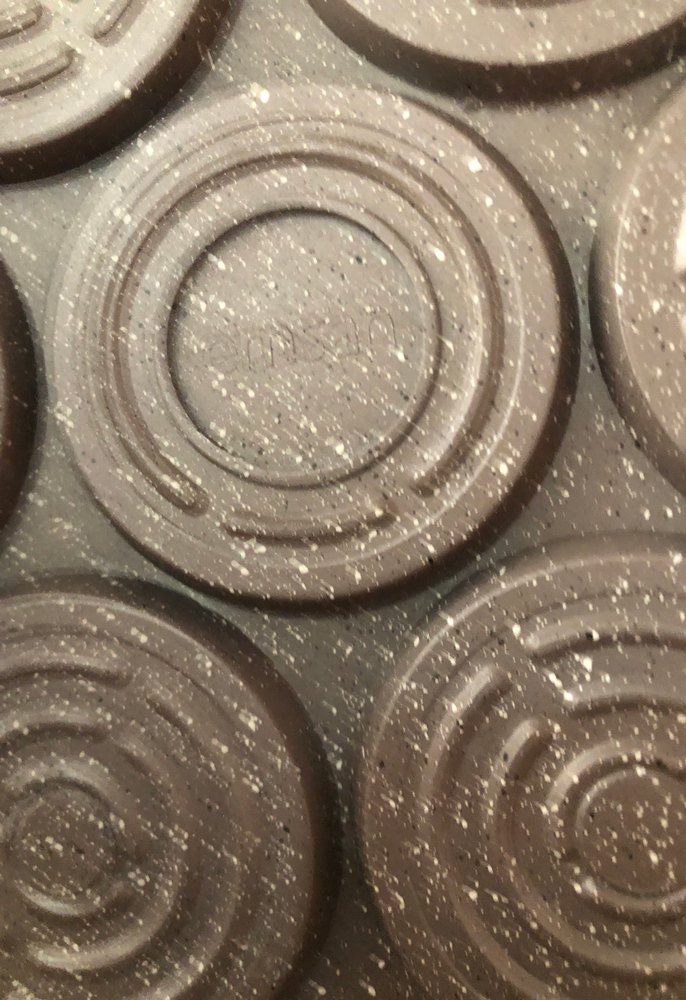 Gri Kahverengi Döküm Tava - Görsel 3