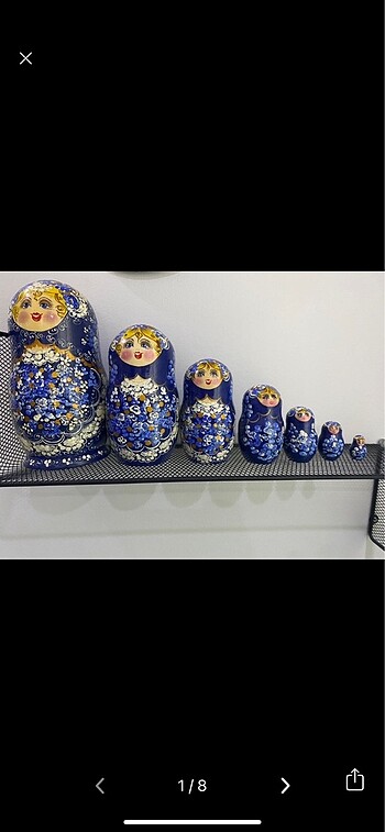 Matruşka Rus-imzalı
