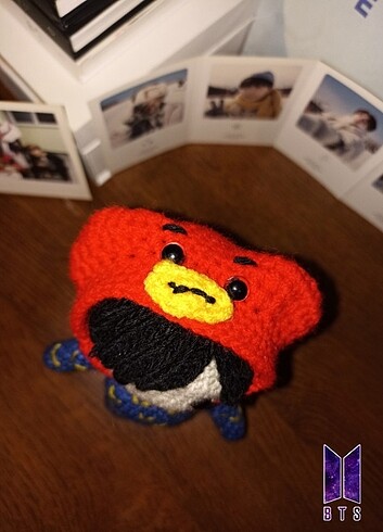 BTS Kim Taehyung Tata Amigurumi Örgü Bebek