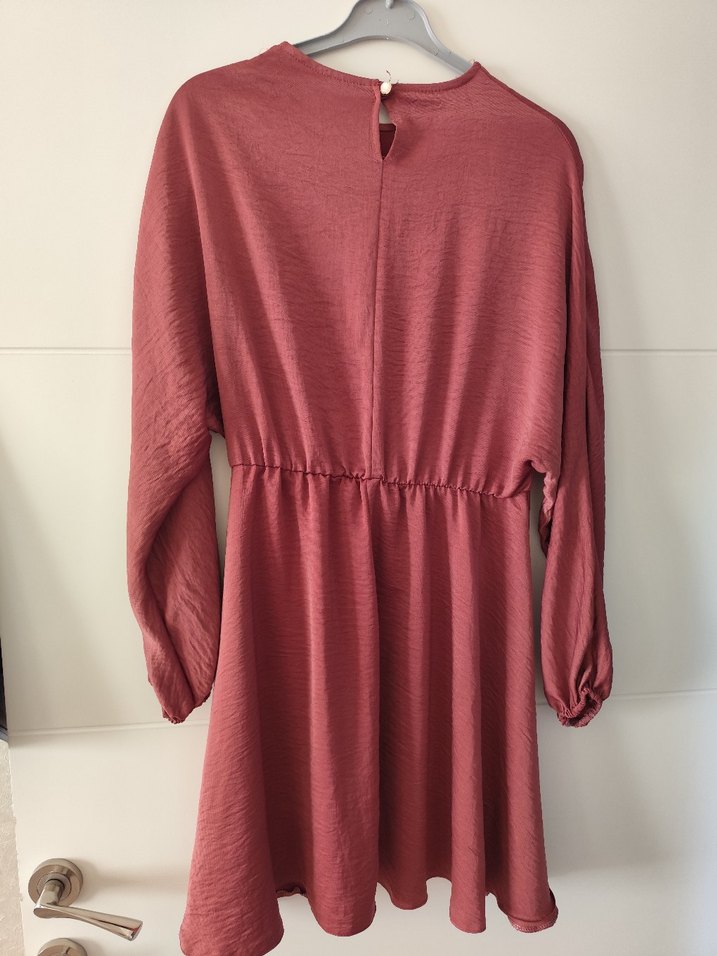 gül kurusu tunik - Görsel 2