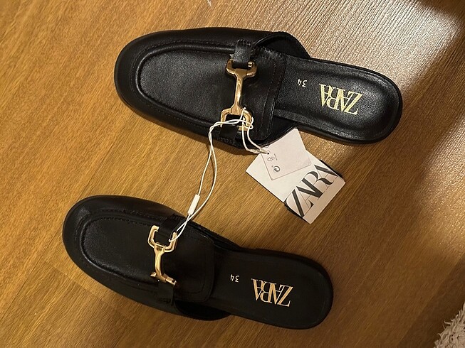 34 Beden Zara Çocuk Terlik