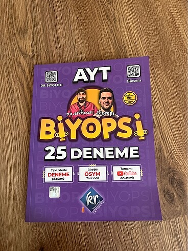ayt dr biyoloji biosem biyopsi deneme