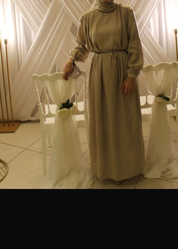 Be blue gece elbisesi bir kere tek kullanıldı - Görsel 3