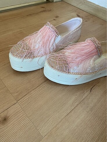 Gelin ayakkabısı konvers - Görsel 7