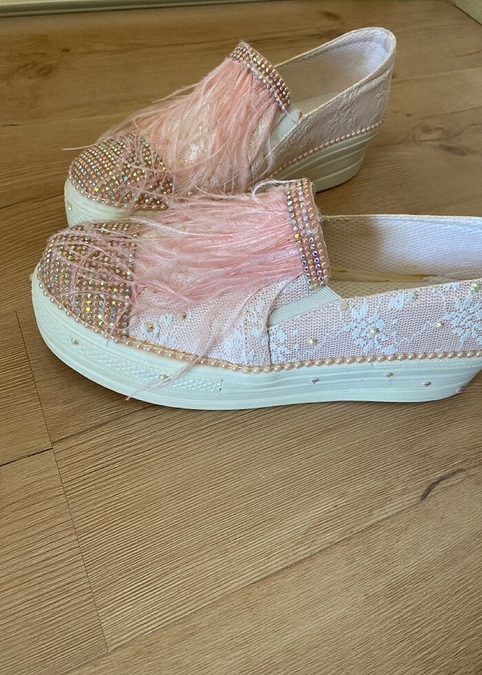 Gelin ayakkabısı konvers - Görsel 3