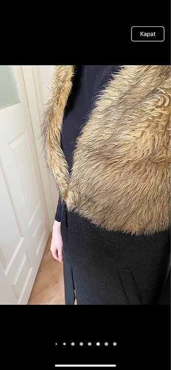 Kürklü yelek - Görsel 8