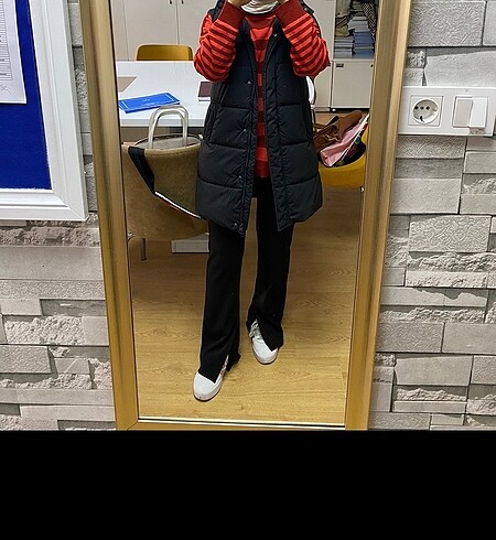 Mango yırtmaçlı pantolon - Görsel 2