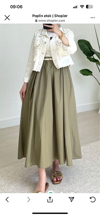 Beyaz incili ceket - Görsel 3